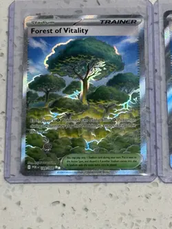 Forest of Vitality x2 109/088 Full Art Ultra Rare Pokemon TCG: Perfect Order NM - Image 2