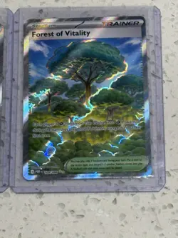 Forest of Vitality x2 109/088 Full Art Ultra Rare Pokemon TCG: Perfect Order NM - Image 3