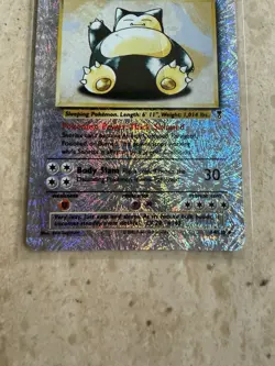 Pokemon Snorlax Legendary Collection Reverse Holo Rare 64/110 2002 - Image 3