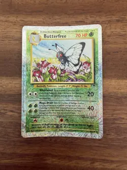 Butterfree 21/110 Reverse Holo Rare 2002 Pokemon Legendary Collection WOTC - Image 1