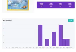 Pokemon Gym Heroes Misty's Staryu 90/132 AGS NM-MT 8 Common Regular 2000 - Image 5