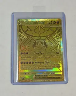 Mega Zygarde ex 124/088 Hyper Rare Gold Pokemon Perfect Order NM+ Pack Fresh - Image 1