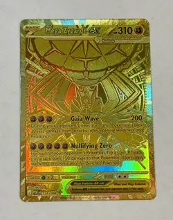 Mega Zygarde ex 124/088 Hyper Rare Gold Pokemon Perfect Order NM+ Pack Fresh - Image 2