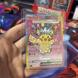 Pokemon Pikachu ex 277/217 Ascended Heroes SIR - Image 1