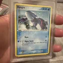 Kyogre 6/106 Holo - Pokemon EX Emerald 2005 - PSA 8 - NM-MT - Image 3