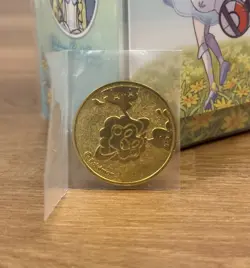 2017 Lillie & Cosmog Deck Box + Metal Coin Pokemon Center Japan Original SEALED - Image 3