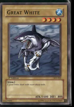 Great White SYE-009 1st Edition - Yu-Gi-Oh! TCG Common - Image 1