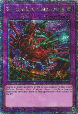 Yugioh! LP Destructive Daruma Karma Cannon - RA04-EN103 - Quarter Century Secret - Image 1