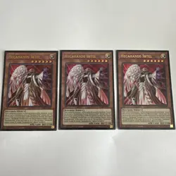 Yugioh Hecahands Ibtel PHRE-EN001 Ultra Rare 1st Edition NM X3 Playset - Image 1