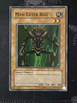 Man-Eater Bug LOB-108 Unlimited Super Rare HP - Image 2