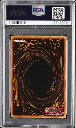 2002 YU-GI-OH! PROMO DDS-DARK DUEL STORIES #001 BLUE-EYES WHITE DRAGON PSA 9 - Image 2