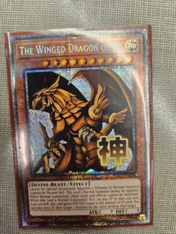 Yugioh The Winged Dragon of Ra RA05-EN130 Starlight rare stamped US seller - Image 1
