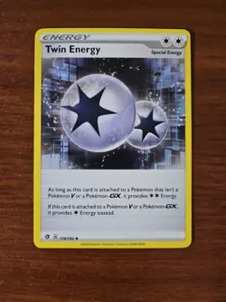 Pokemon SWSH Rebel Clash - 174/192 TWIN ENERGY, Unlimited - Image 1