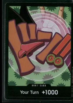 DON!! Card (Foxy) - One Piece TCG Premium Booster Japanese Foil - Image 1