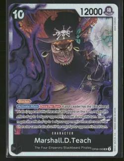 Marshall.D.Teach (093) OP09-093 - One Piece TCG Emperors in the New World SR - Image 1