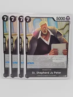 One Piece St. Shepard Ju Peter (Playset of 4) OP13-084 R (OP-13 English) - Image 1