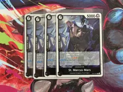 4x St. Marcus Mars OP13-091 Carrying On His Will Foil X4 Playset One Piece - Image 1