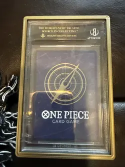 2025 One Piece Sanji Nami SR Battle Winner PRISTINE #OP10-005 BGS 10 BLACK LABEL - Image 2
