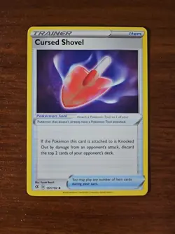 Pokemon SWSH Rebel Clash - 157/192 CURSED SHOVEL, Unlimited - Image 1