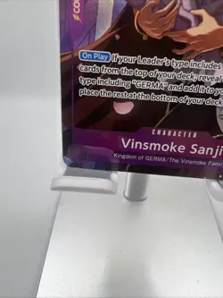 One Piece TCG – Vinsmoke Sanji Treasure Rare Alt Art OP10-063 (OP12 TR) NM+ - Image 5