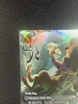 Disney Lorcana Fabled - Scar Finally King (Enchanted) 239/204 TCG - Image 5