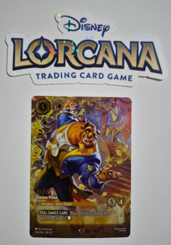 Disney Lorcana Fabled Enchanted Beast Gracious Prince English Rare - Image 1