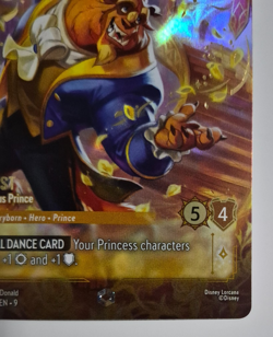 Disney Lorcana Fabled Enchanted Beast Gracious Prince English Rare - Image 4