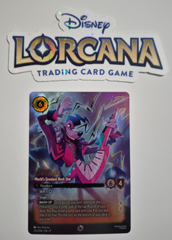 Disney Lorcana Fabled Enchanted Powerline World's Greatest R. Star English Rare - Image 1