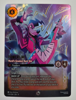 Disney Lorcana Fabled Enchanted Powerline World's Greatest R. Star English Rare - Image 2