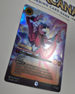 Disney Lorcana Fabled Enchanted Powerline World's Greatest R. Star English Rare - Image 3