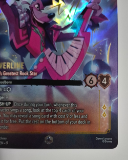 Disney Lorcana Fabled Enchanted Powerline World's Greatest R. Star English Rare - Image 5