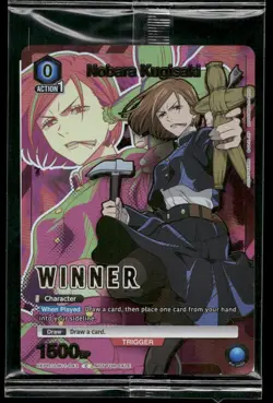 Union Arena TCG Nobara Kugisaki UEPR/JJK-1-043 Winner PR SEALED Jujutsu Kaisen - Image 1