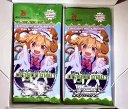 Weiss Schwarz Miss Kobayashi's Dragon Maid Booster Pack Eng - Image 1