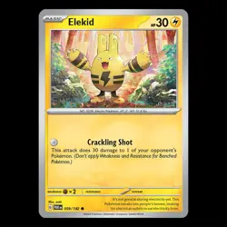 Paradox Rift - Elekid 059/182 - TCG Pokemon Card - Image 1