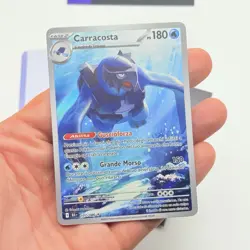 CARTA POKEMON CARD CARRACOSTA 107/086 - ITA - LUCE NERA - 2025 - NEAR MINT - Image 2