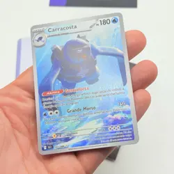 CARTA POKEMON CARD CARRACOSTA 107/086 - ITA - LUCE NERA - 2025 - NEAR MINT - Image 3