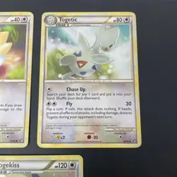 Togepi 70/090 Togetic 39/90 Togekiss Holo 8/90 Pokemon Card Lot - Image 3