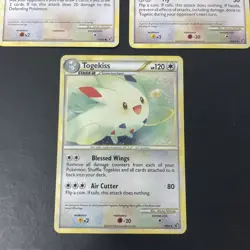 Togepi 70/090 Togetic 39/90 Togekiss Holo 8/90 Pokemon Card Lot - Image 4