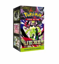NEW Pokemon Card Nihil Zero M3 Booster Box Korean Ver 30 Packs Factory Sealed - Image 1