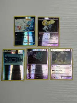 Pokemon TCG: Legends Awakened Reverse Holo Lot of 5 Cards with Uxie - Image 1