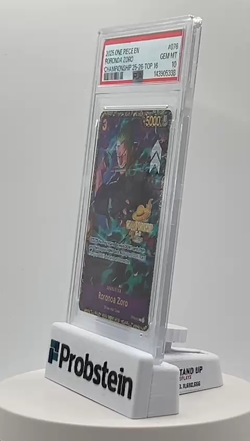 2025 One Piece OP09-076 Roronoa Zoro Top 16 Regional Championship Card PSA 10 - Image 2