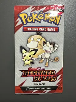 Destined Rivals Fun Pack (Sealed Pack with 3 Cards) Pokemon 2025 - Image 1