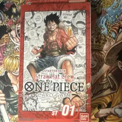 Bandai One Piece Card Game Starter Deck Straw Hat Crew ST-01 Luffy Nami Usopp - Image 1