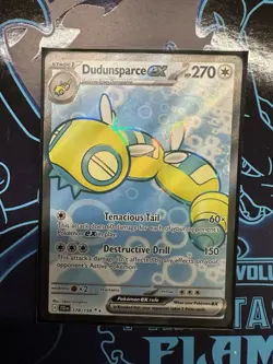 Pokemon TCG Dundunsparce EX 178/159 Ultra Rare Journey Together Card - Image 1