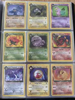 Complete Pokemon Card Team Rocket set 83/82 WOTC Vintage! Dark charizard! - Image 5