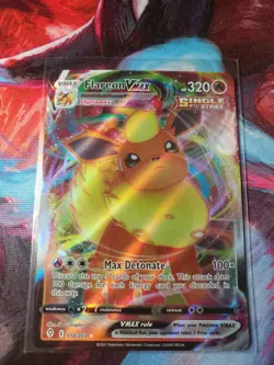 Flareon VMAX - 018/203 - Pokemon Evolving Skies Sword Shield Ultra Rare Card NM - Image 1