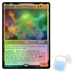 FOIL OMNATH, LOCUS OF CREATION Zendikar Rising ZNR Magic MTG MINT CARD - Image 1