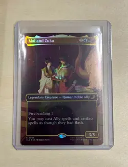 Mai and Zuko (Borderless) 68 Avatar: The Last Airbender: Eternal-Legal MTG FOIL - Image 1
