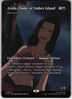 MTG Azula Ember Island Diaochan Artful Beauty NM Avatar Last Airbender Magic 27 - Image 1