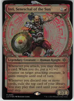 MTG TCG Inti, Seneschal of the Sun (Showcase) R The Lost Caverns of Ixalan 295 - Image 1